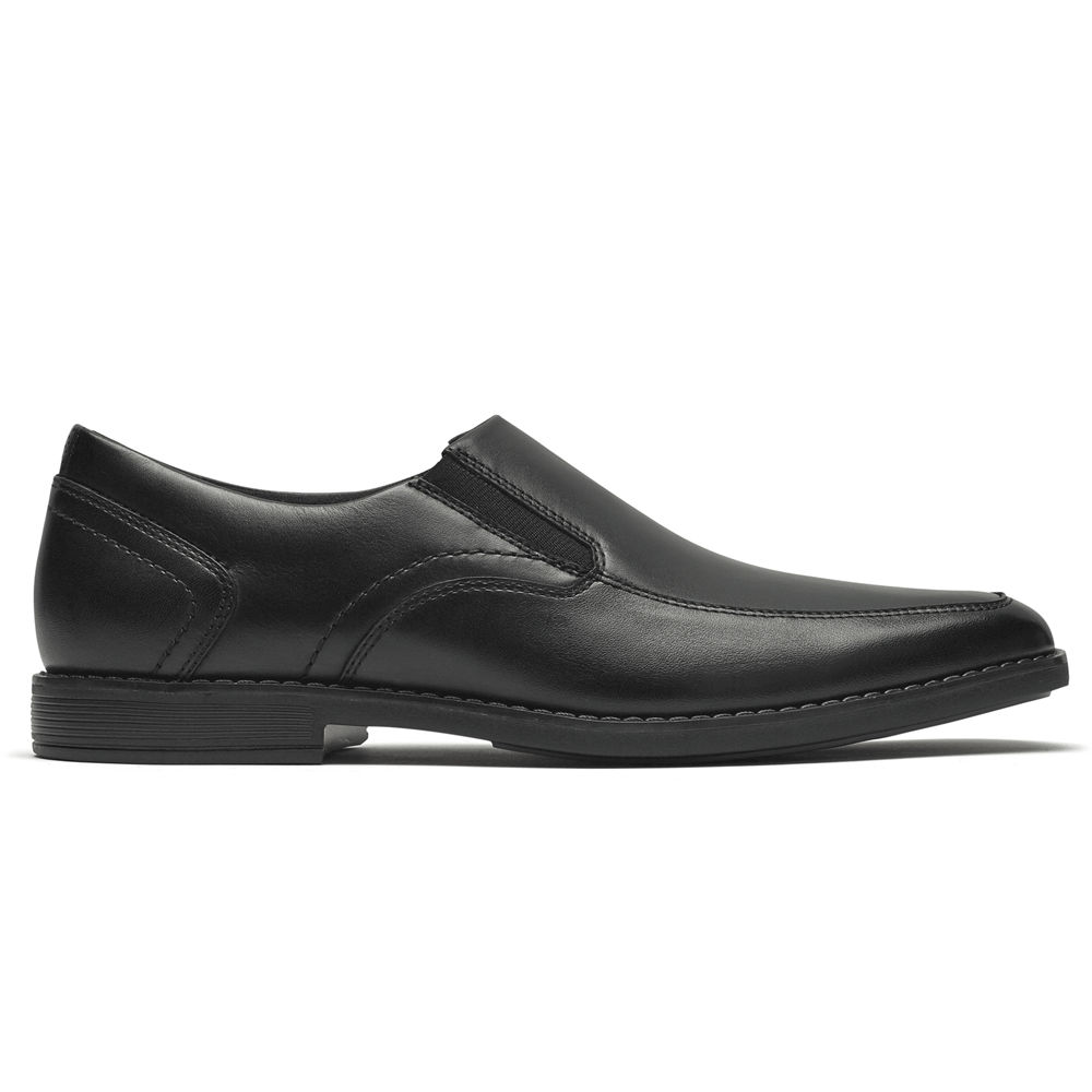 Sapato Vela Rockport Homem Pretas - Slayter Bike Shoe - 23648WJPL